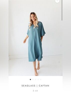 Dwell and Slumber Caftan Dress